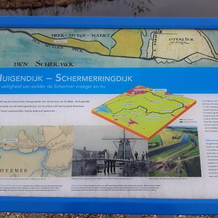 Gastenverblijf Bij De Molen Tussen Alkmaar En Hoorn Oterleek Exteriér fotografie