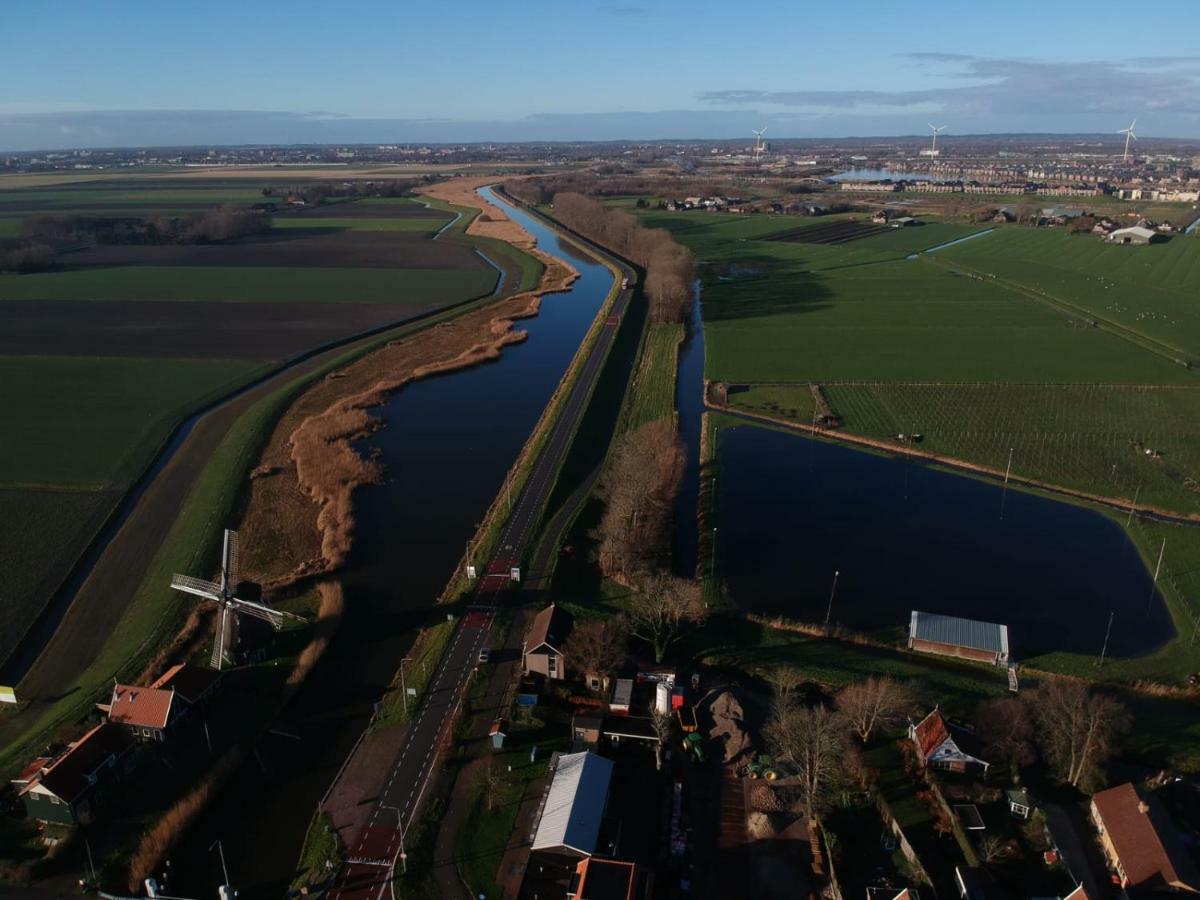 Gastenverblijf Bij De Molen Tussen Alkmaar En Hoorn Oterleek Exteriér fotografie